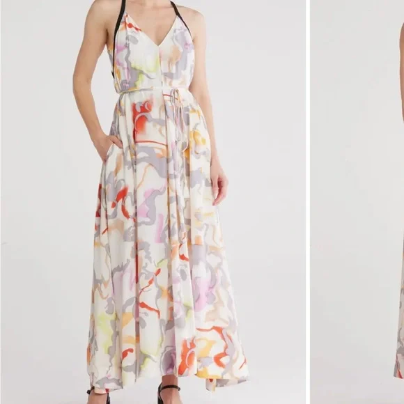 Joie Esmeralda Silk Gown Maxi Dress - Picture 5 of 15